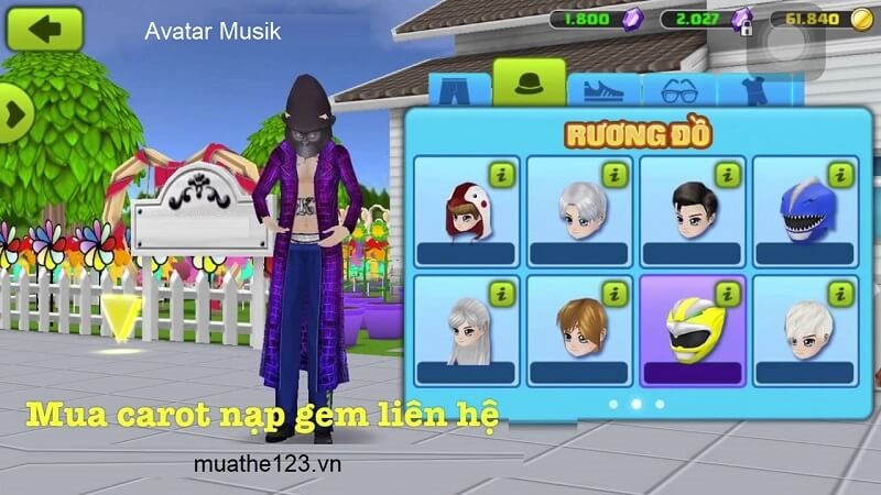Hướng dẫn cách nạp tiền avatar musik cho người mới chơi game