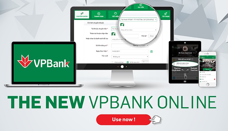 Hướng dẫn chi tiết cách đăng ký dịch vụ Internet Banking VPBank