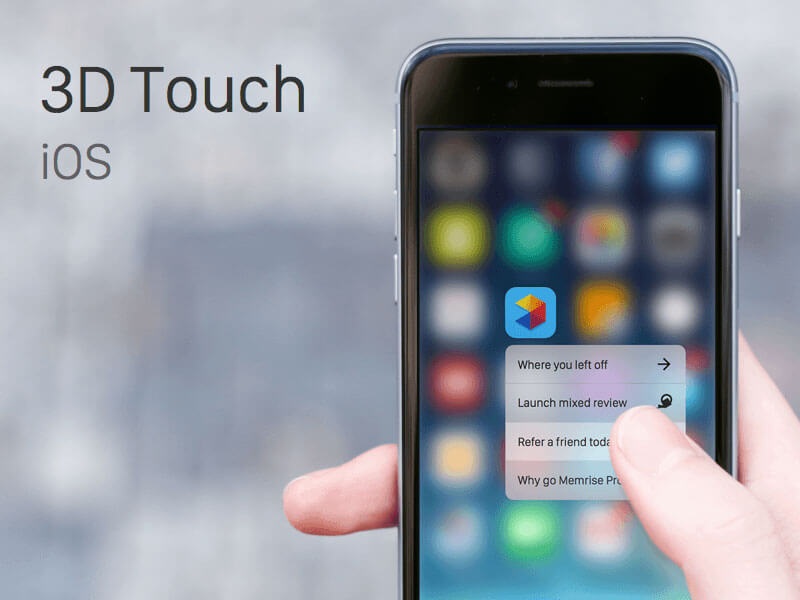 3D Touch Iphone là gì? các công năng đột phá của công nghệ này