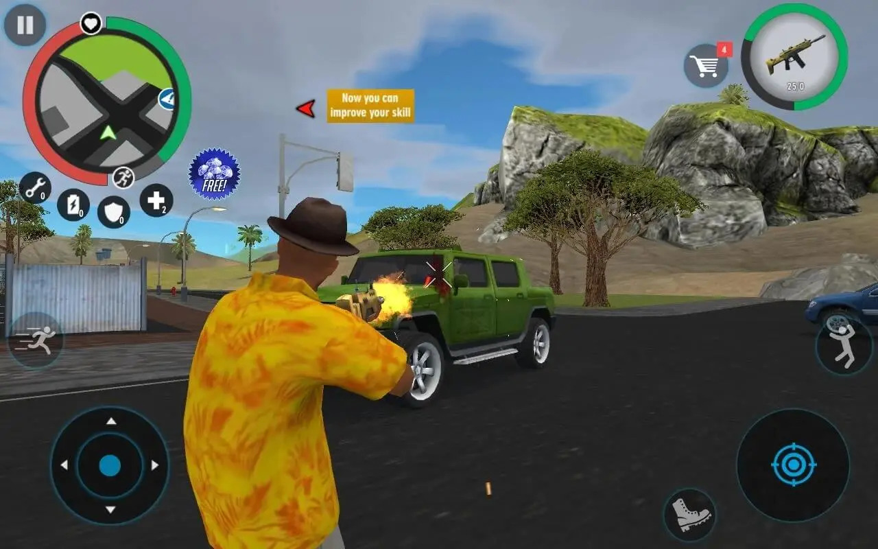 Hướng dẫn tải tựa game đường phố hấp dẫn real gangster crime