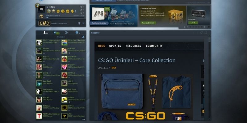 Acc CSGO cho phép tham gia đấu súng chiến thuật 5v5 toàn cầu