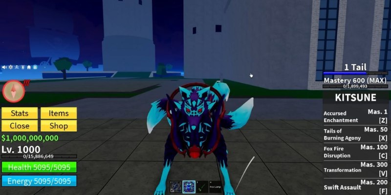 acc kitsune miễn phí