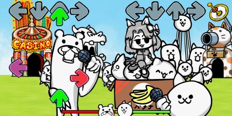 Acc The Battle Cats cho phép chỉ huy đội quân mèo chinh phục thế giới