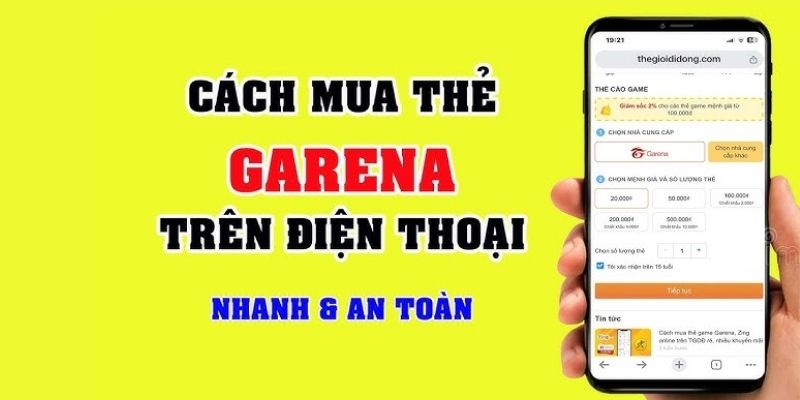 Hướng dẫn cách mua thẻ Garena bằng SMS đơn giản, nhanh chóng