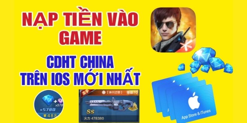Hướng dẫn nạp vip cho game chiến dịch huyền thoại bằng IOS