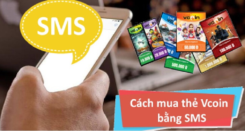 Mua thẻ vcoin bằng sms Mobifone nhanh nhất