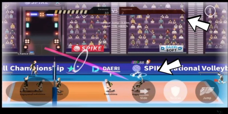 nick trắng acc the spike volleyball