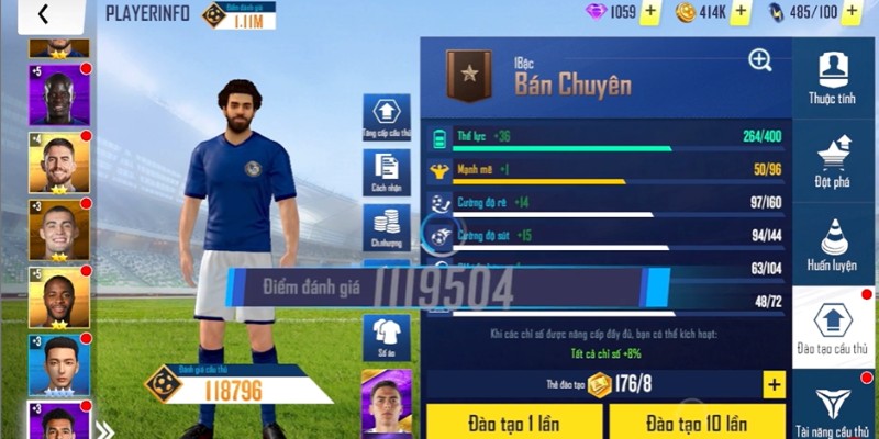 tặng acc football pro vtc