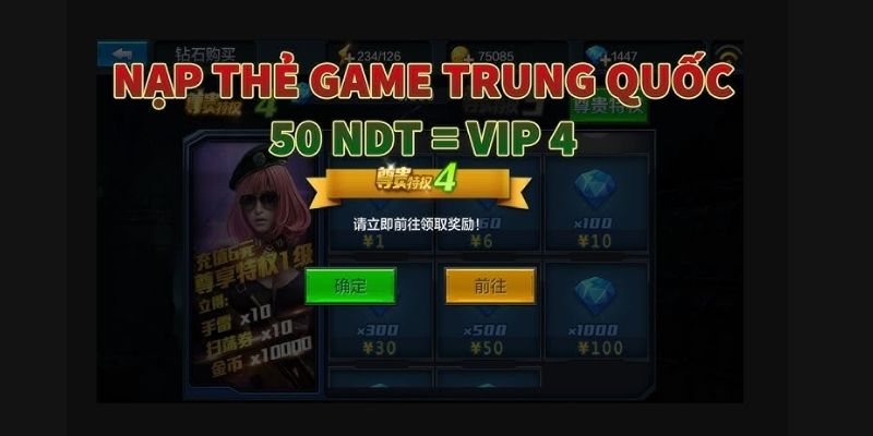 ​Hướng dẫn chi tiết cách nạp vip chiến dịch huyền thoại