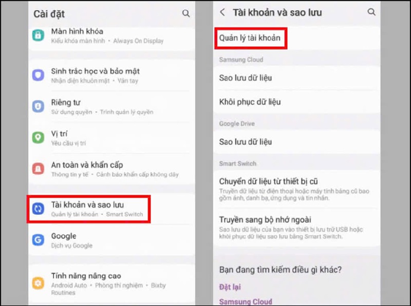 Cách lấy lại số điện thoại đã xóa trên điện thoại Android
