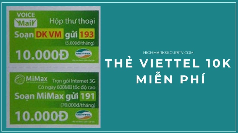 Hướng dẫn cách mua thẻ viettel 10k giá rẻ nhất
