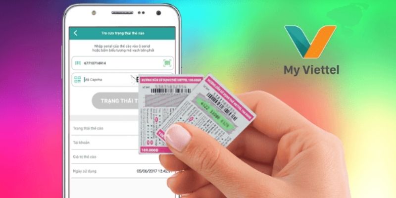 Mua thẻ Viettel online qua ứng dụng My Viettel