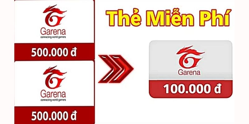 Thẻ cào Garena 100k miễn phí