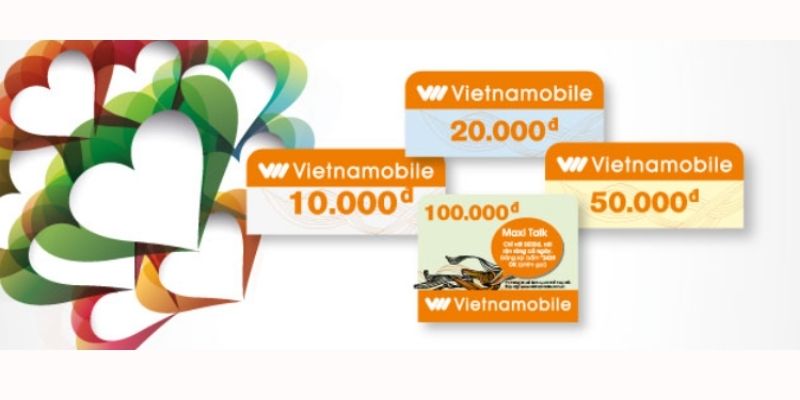 Thẻ cào Vietnamobile miễn phí 10, 20, 50, 100, 200, 500K có số seri mới nhất