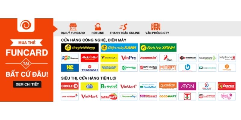 Thẻ Funcard miễn phí mới nhất